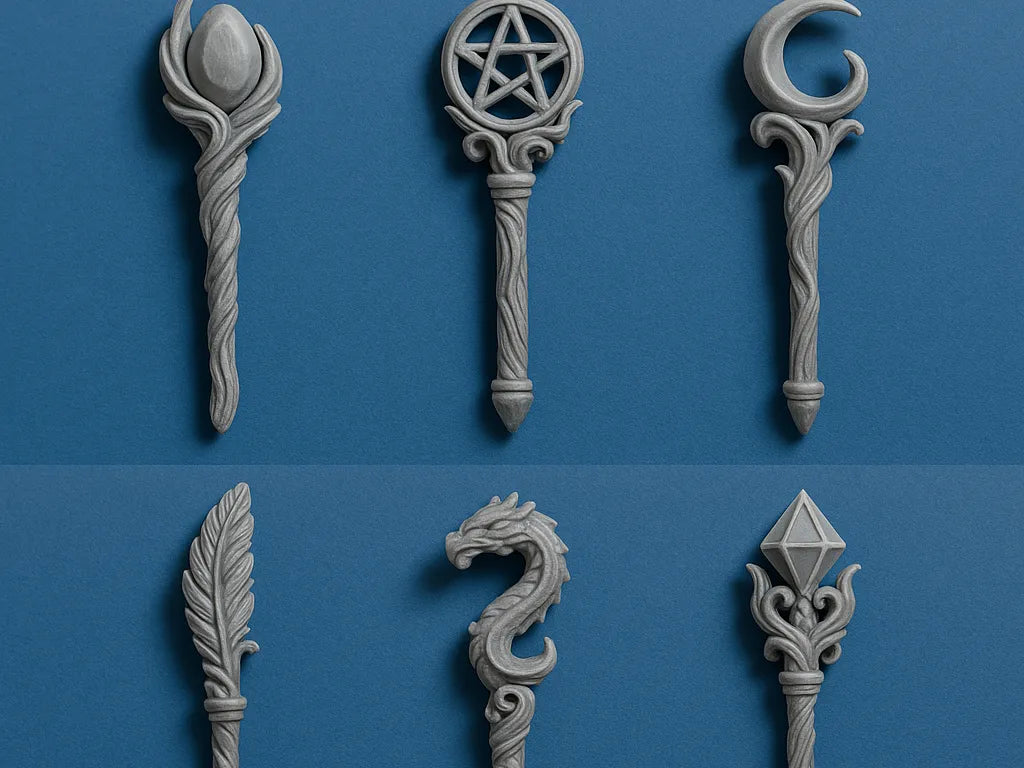 Ensemble de Bâton de Magicien Enchanté - Cosplay Print