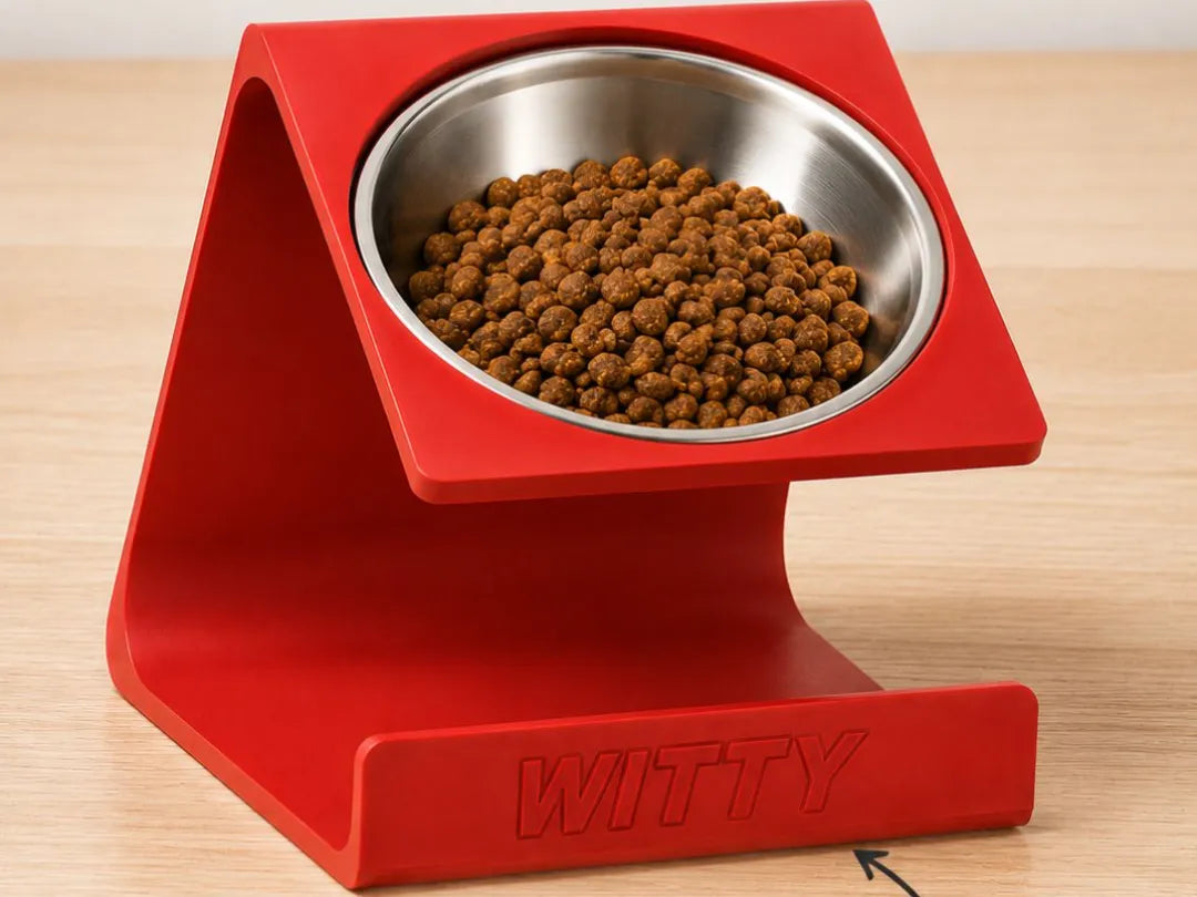 Support de Gamelle Personnalisé pour Animaux - Pet Print