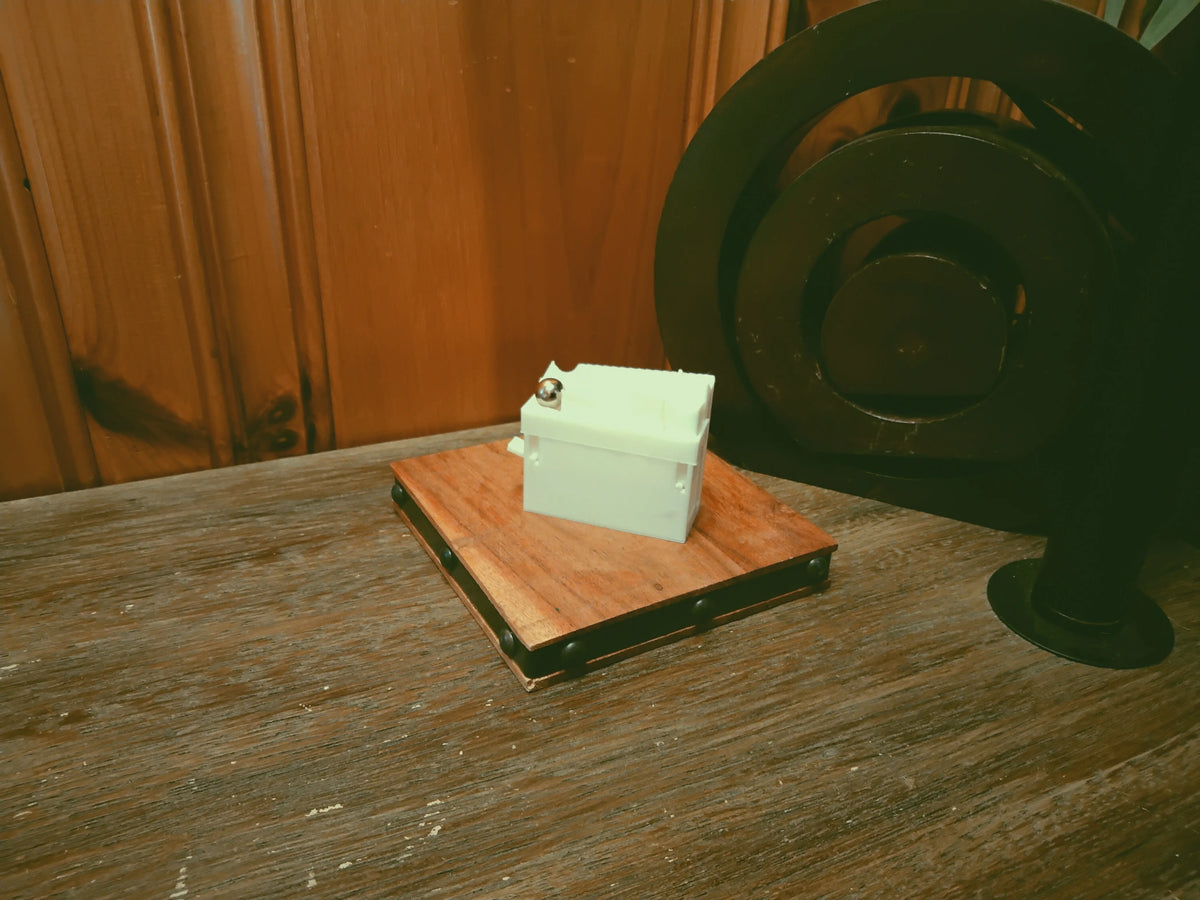 Mini Piste à Billes Mécanique à Stepper - Jeux Print