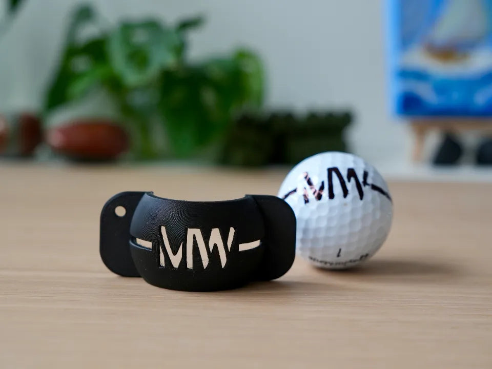Pochoir pour marqueur de balle de golf personnalisable - Sport Print