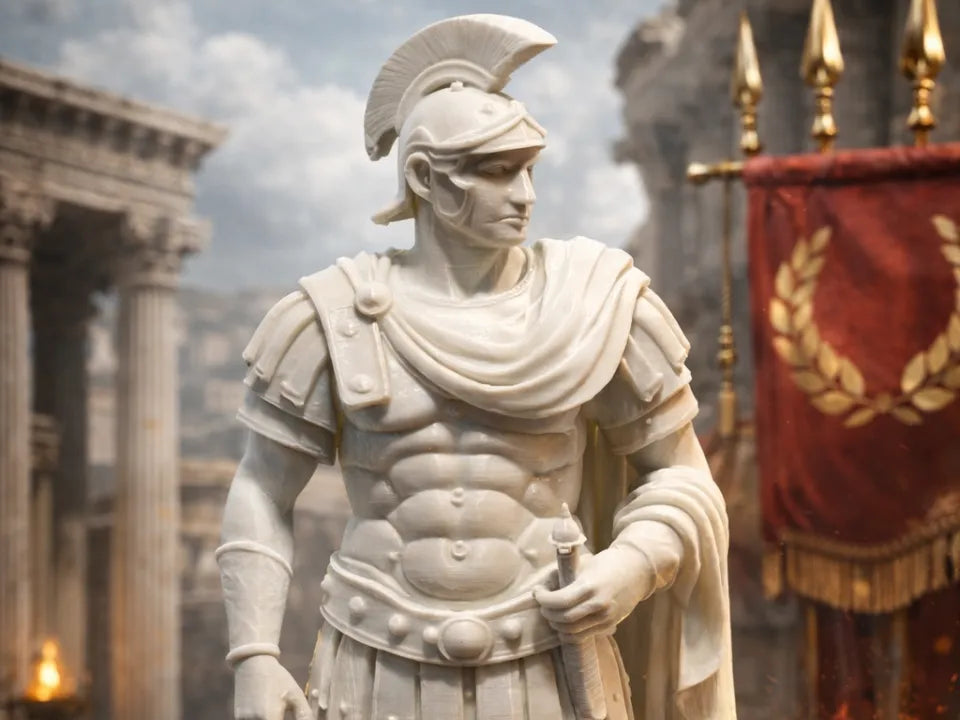 Statue de Centurion Romain - Art Print