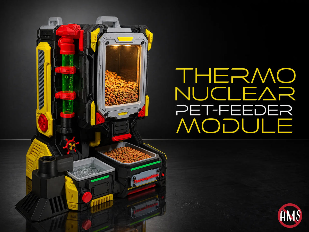 Module d'alimentation automatique pour animaux : Réacteur thermonucléaire - Pet Print