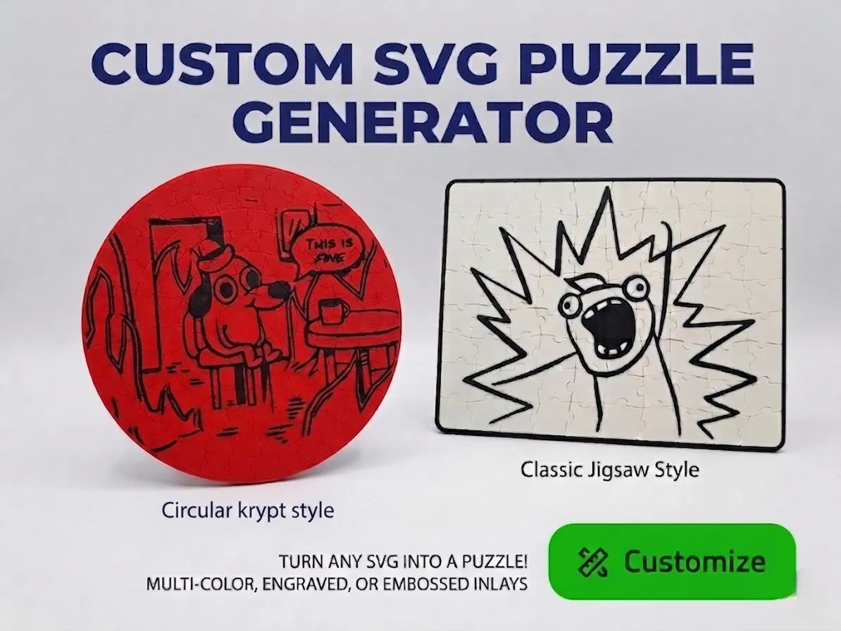 Générateur de puzzles (Krypt et Classique) - Bébé Print