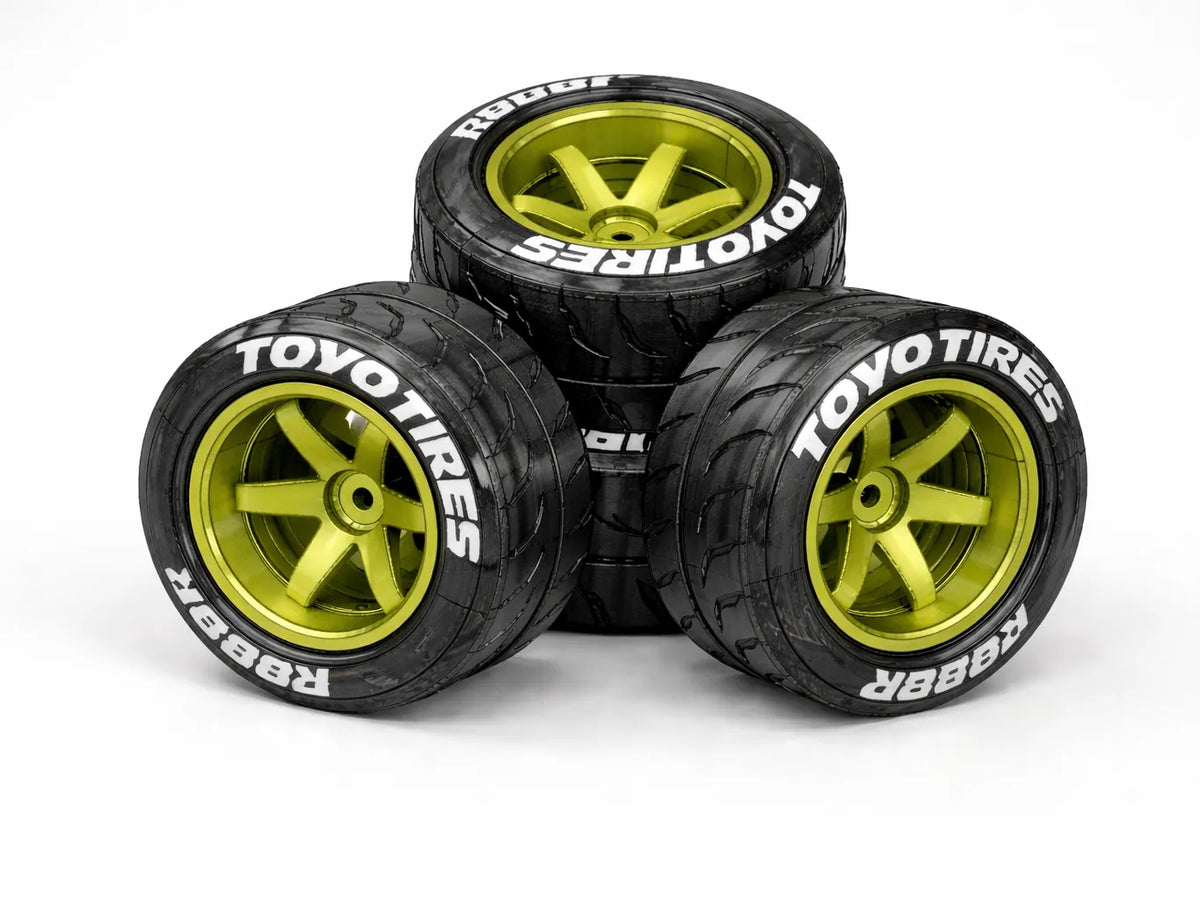 Jantes et Pneus Drift pour Voitures RC Échelle 1/10 - Auto Print