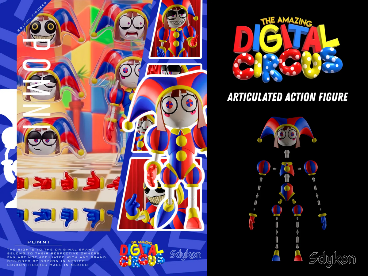 Pomni - Digital Circus (Figurine articulée) - Figurine Print