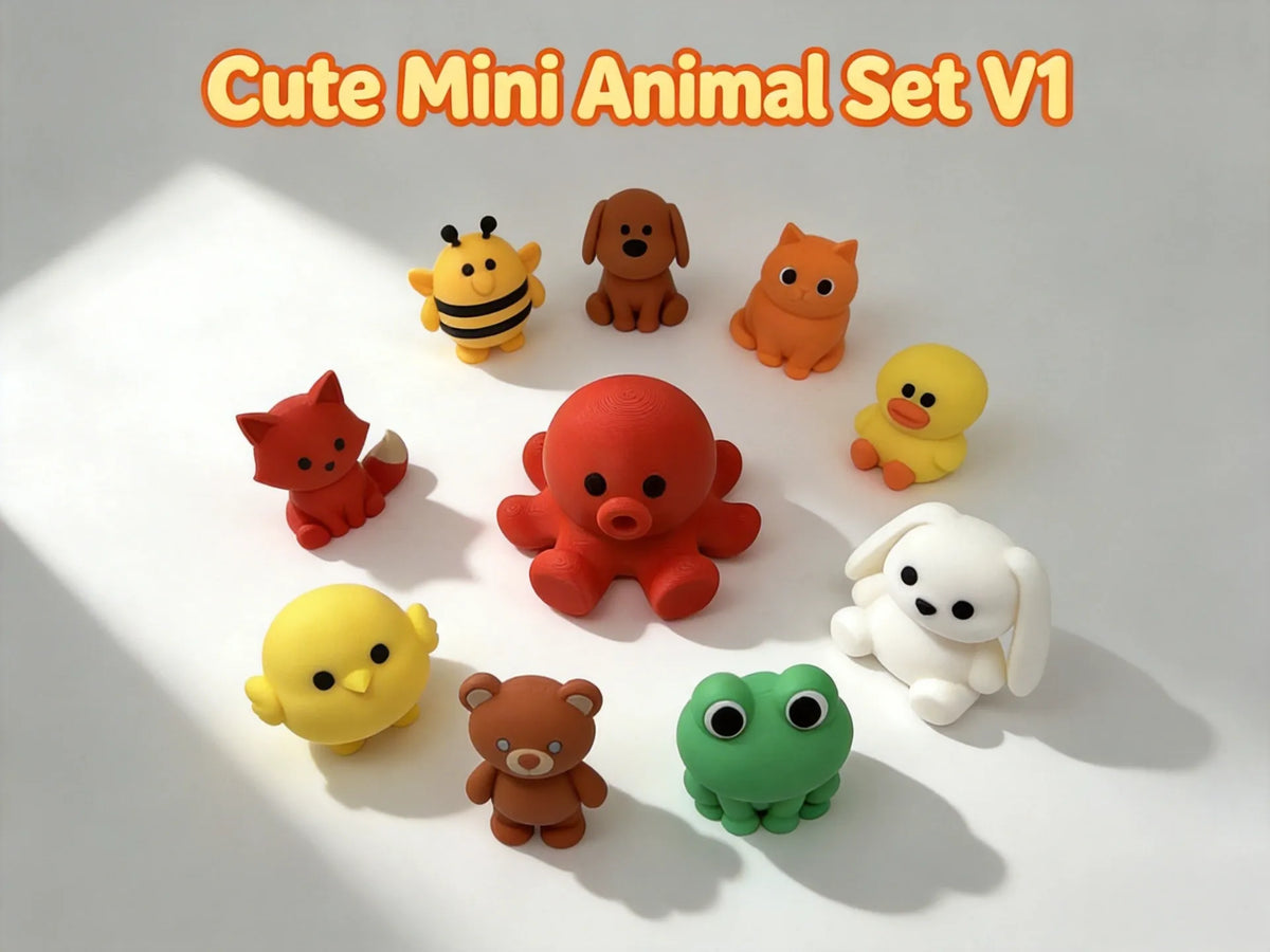 Adorables mini-animaux, Ensemble - Geek Print