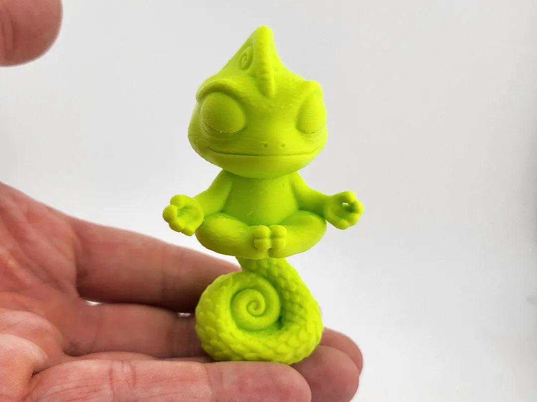 Caméléon Zen Yoga Décoration Mignonne Méditation Kawaii - Sport Print
