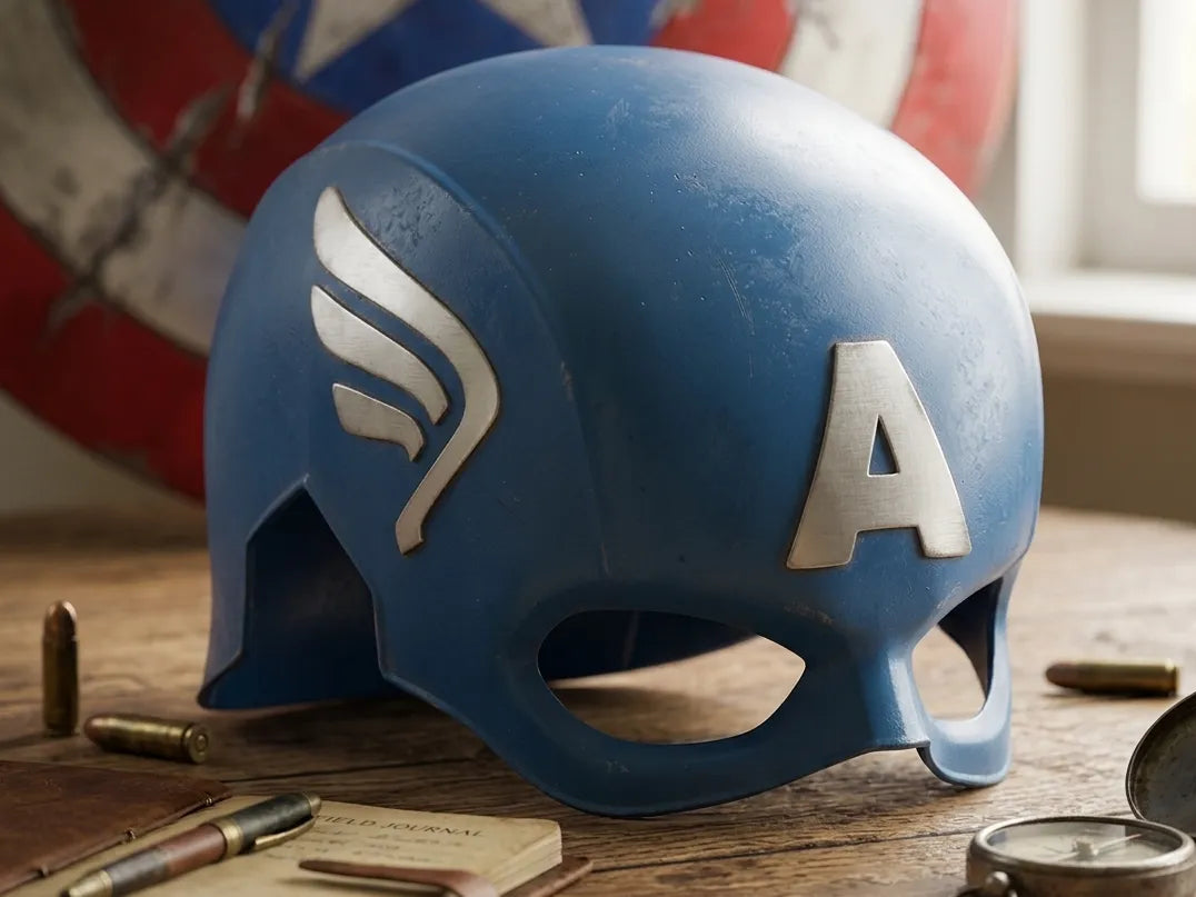 Casque de Captain America – modèle 2 - Geek Print