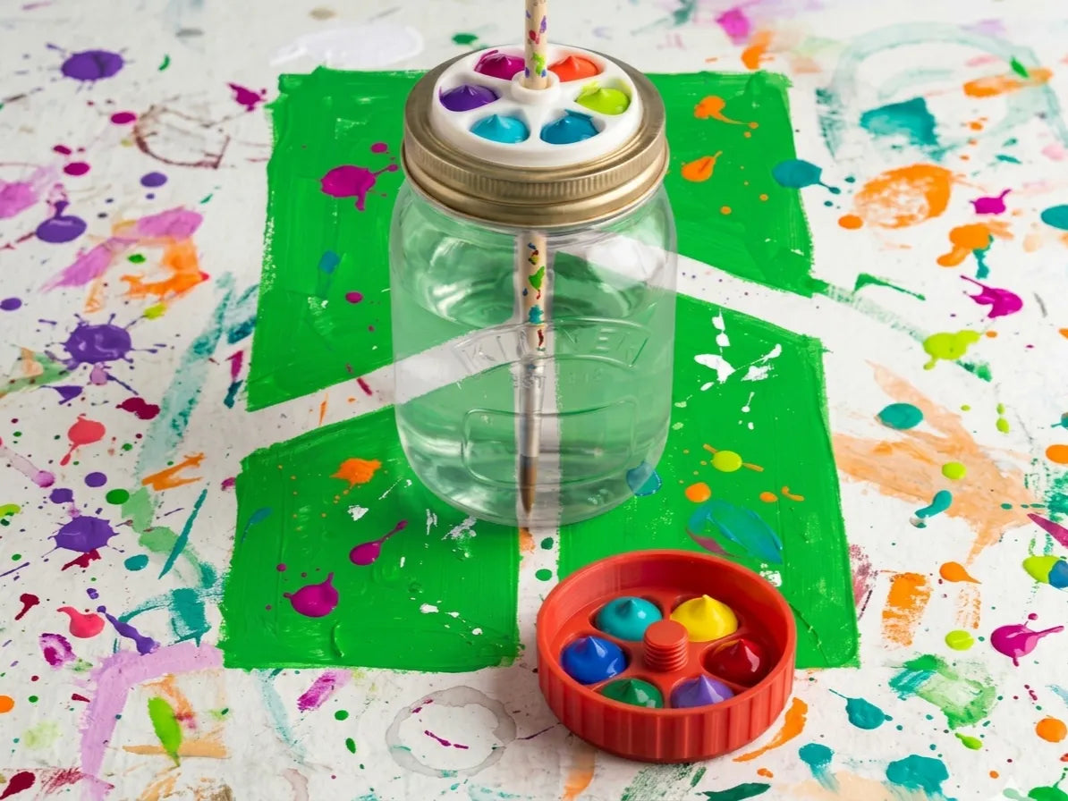 Palette à Peinture en Pot Mason - Atelier Print