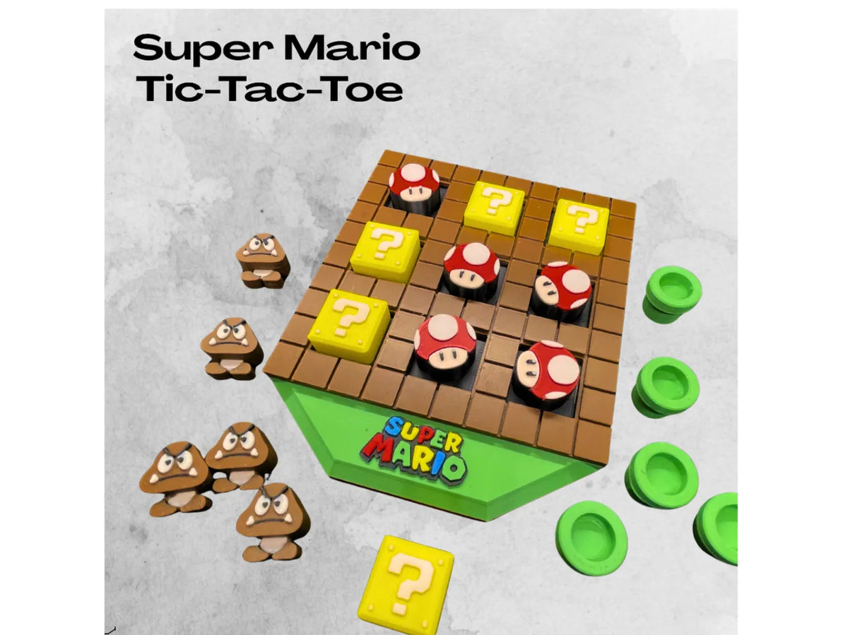 Morpion Super Mario - Jeux Print