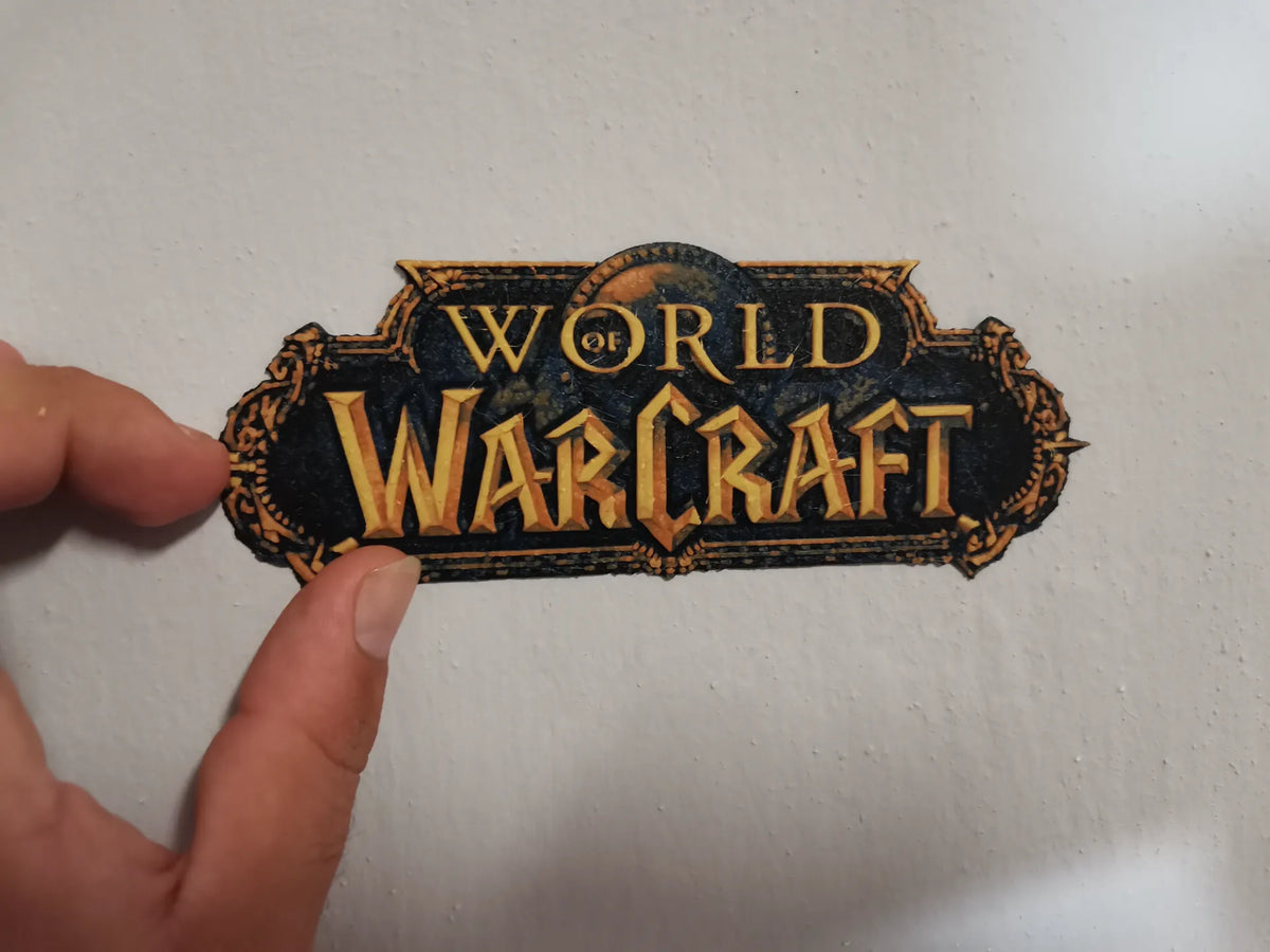 Logo World of Warcraft pour décoration murale - Geek Print
