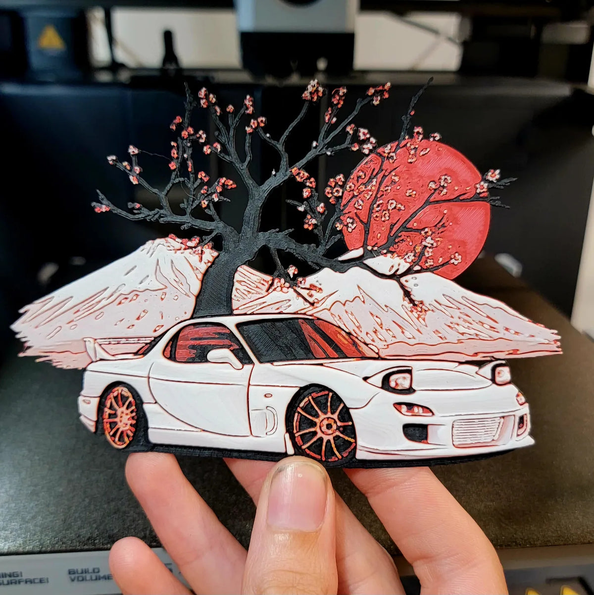 Fleur de cerisier RX7 - Auto Print