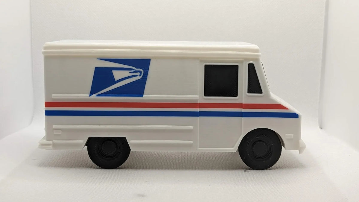 Camion postal USPS - Auto Print