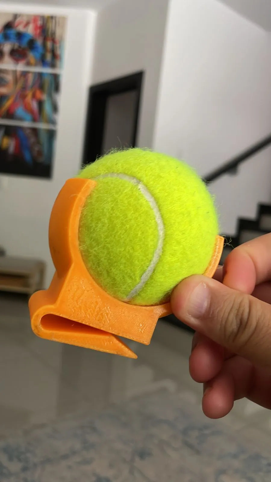 Porte-ballon de paddle / tennis à clip ceinture - Sport Print