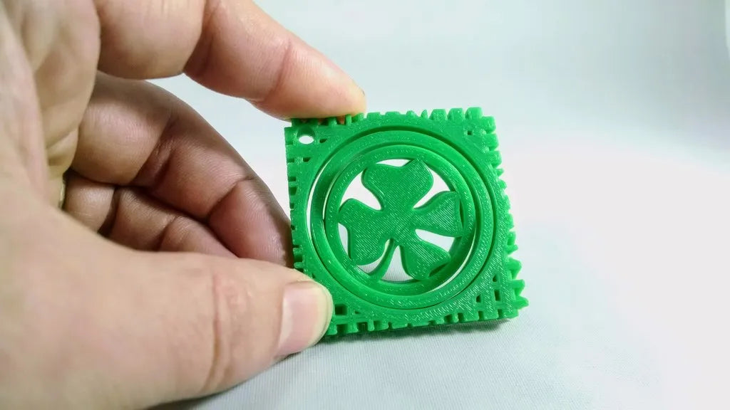 Jour de la Saint-Patrick Trèfle à quatre feuilles Gimbal - Fêtes Print