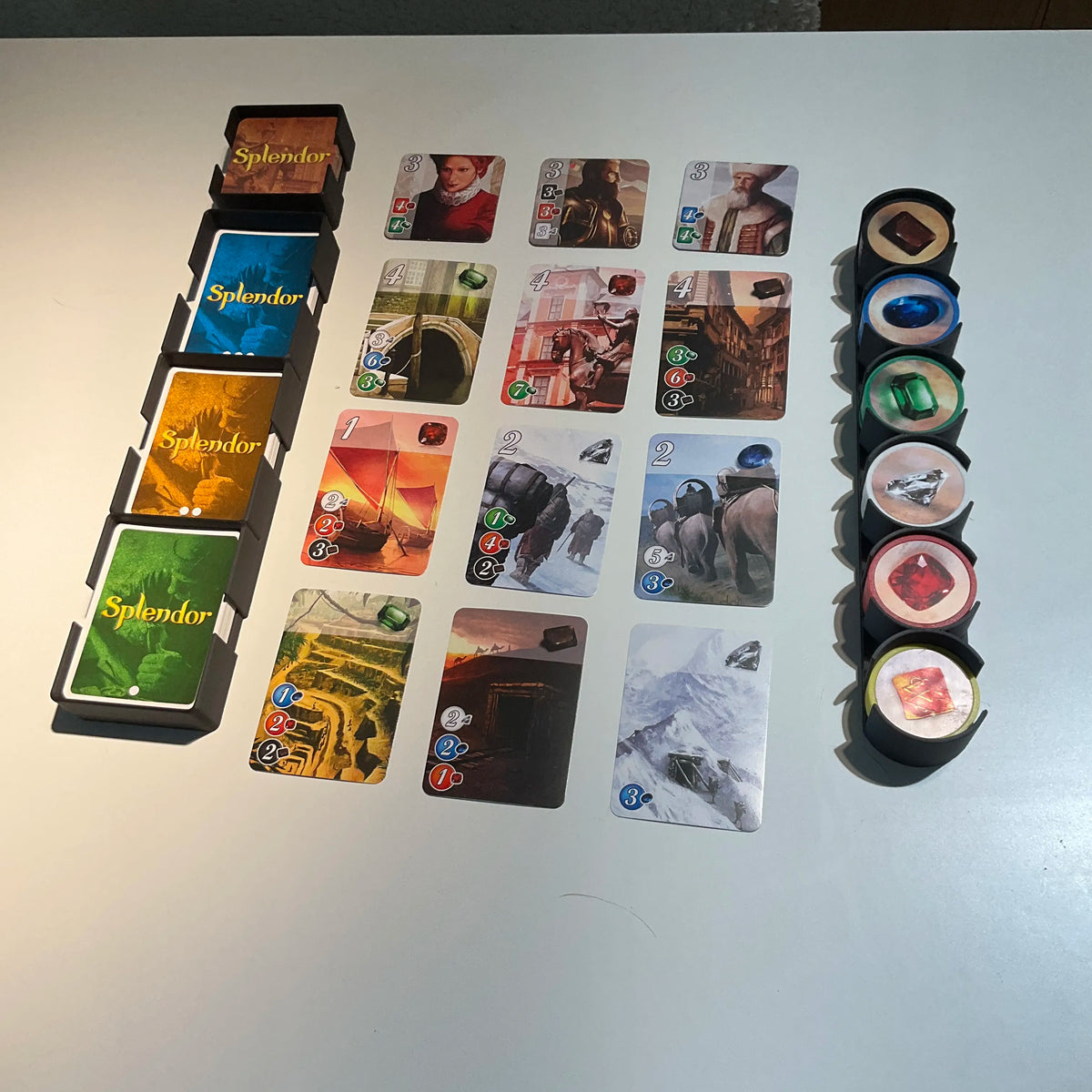 Porte-jetons et cartes de jeu de société Splendeur - Geek Print