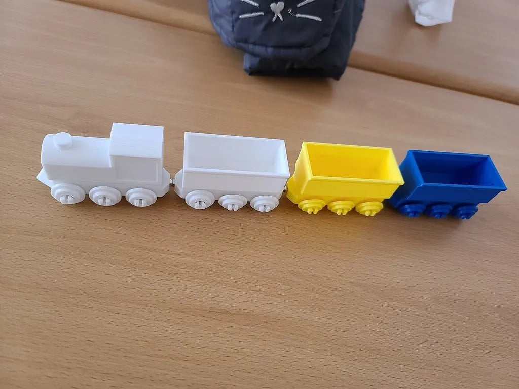 Train miniature (Nécessite un aimant) - Maquette Print
