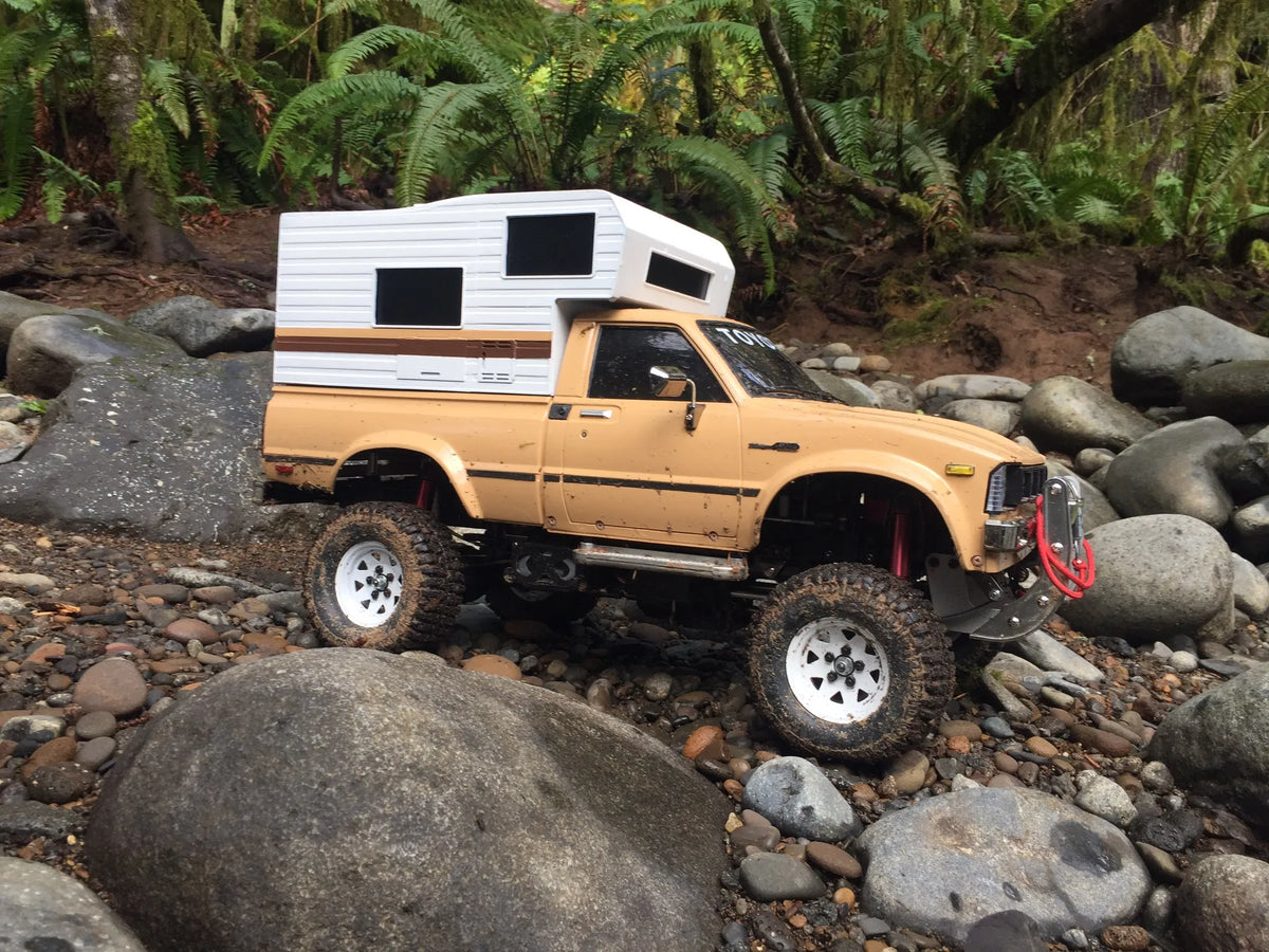 Camping-car pour Tamiya RC Toyota Hilux High Lift - Outdoor Print