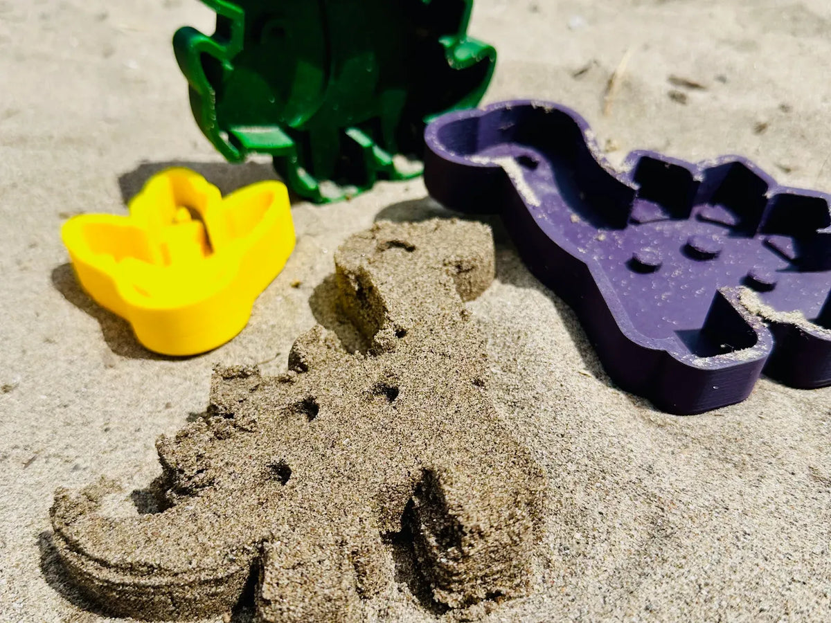 Moules à sable de dinosaure - Outdoor Print