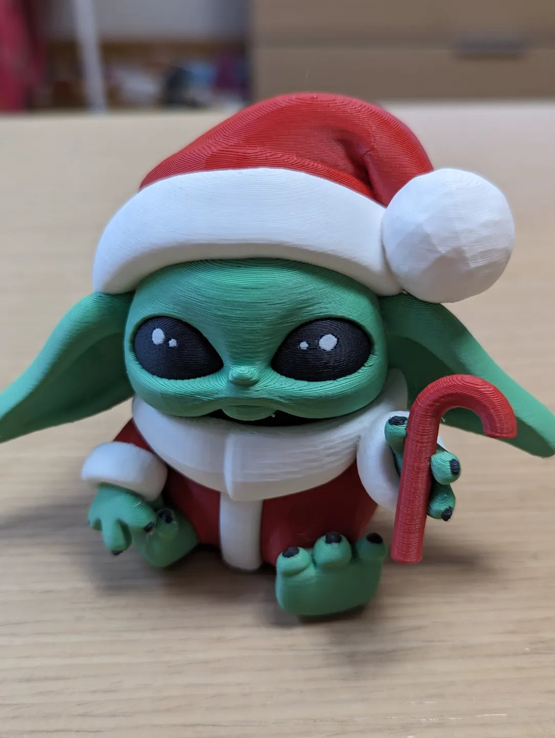Bébé Yoda Noël Noël Santa Claus - Fêtes Print