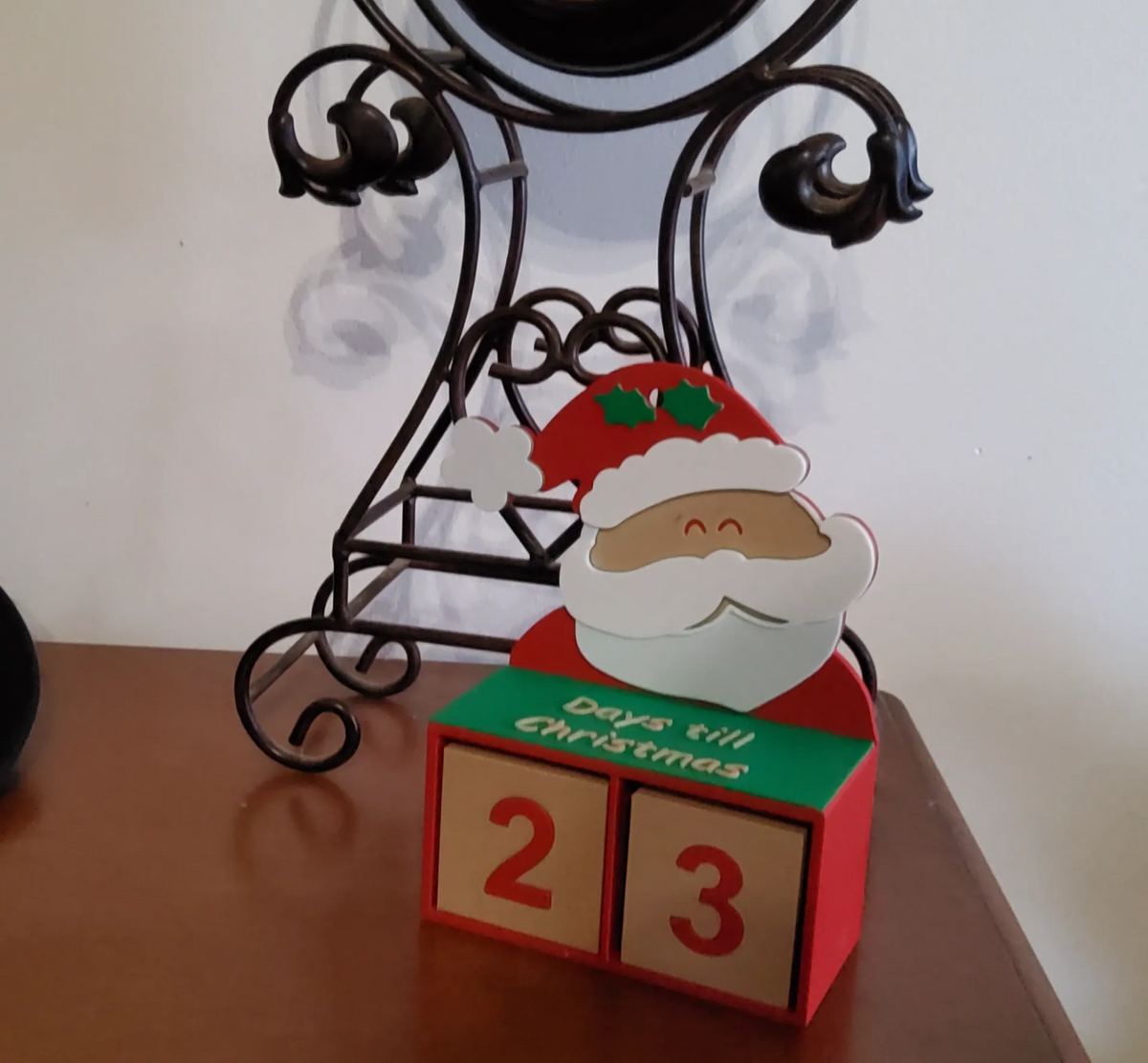 Calendrier de l'Avent compte à rebours jusqu'à Noël - Fêtes Print