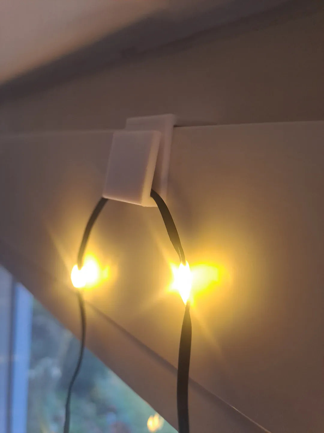 Pinces pour guirlandes lumineuses de Noël / Fenster Clip für Lichterkette - Lumière Print