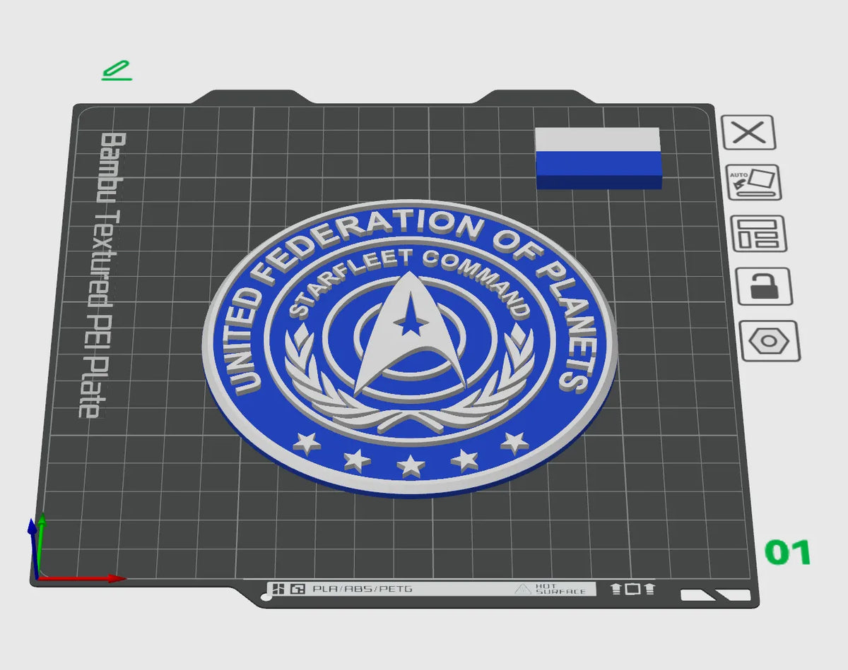 Sous-verre Star Trek - Geek Print