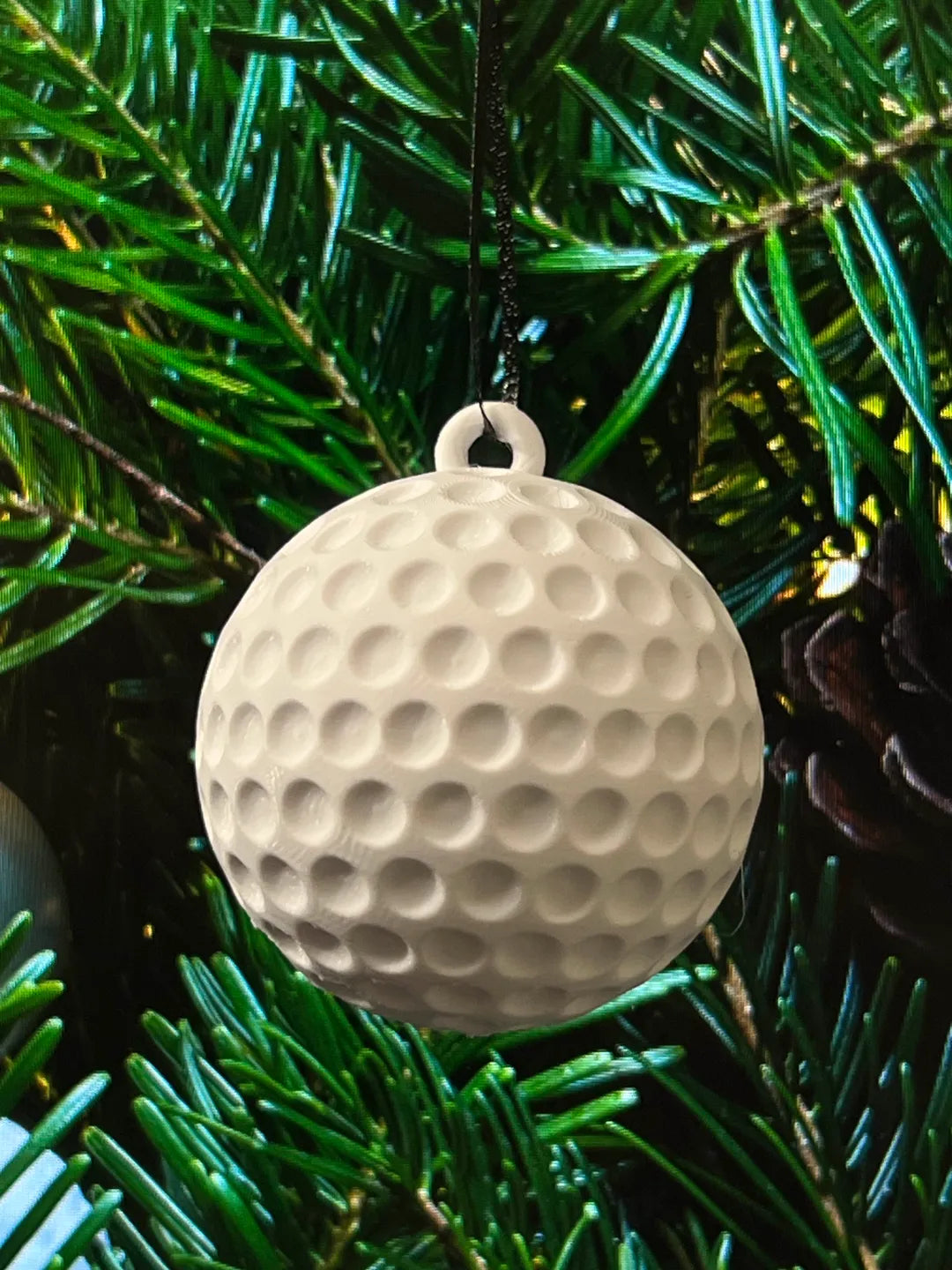 Boule de Noël de golf - Sport Print