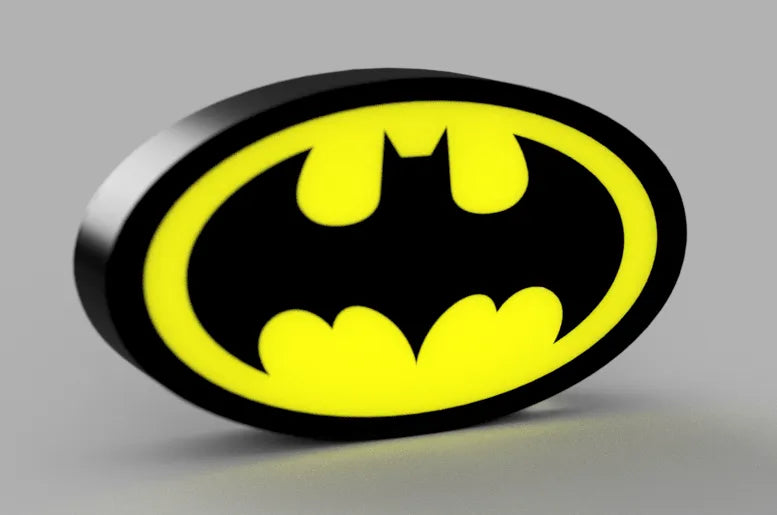Lampe LED Logo Batman - Geek Print