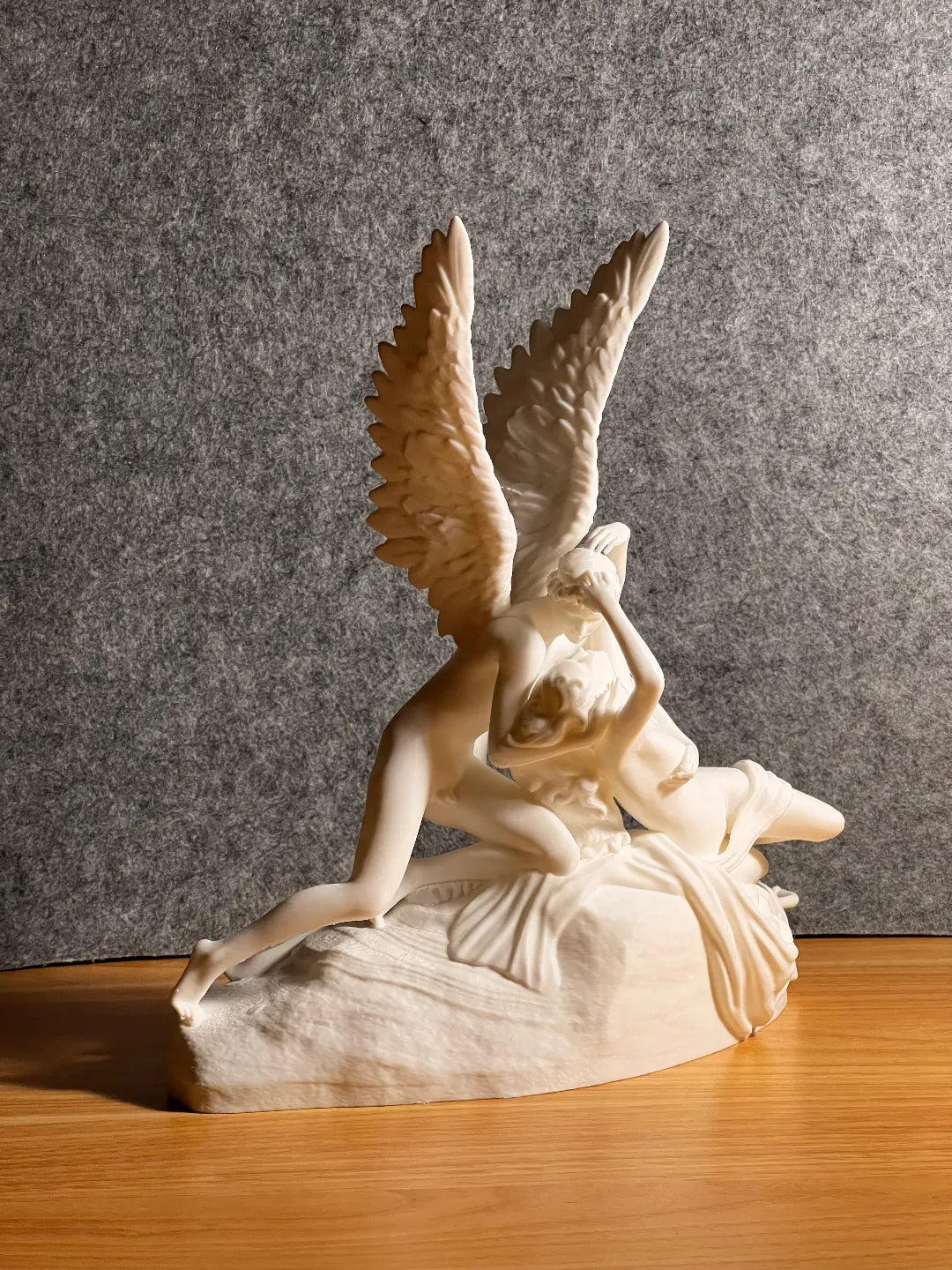 Statuette d'Amour et Psyché, statue d'Amour et Psyché - Art Print