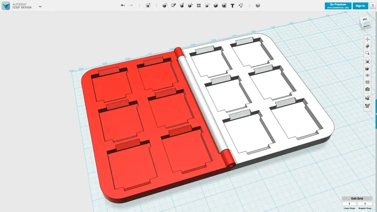 Support de cartouche de jeu 3ds - Tech Print