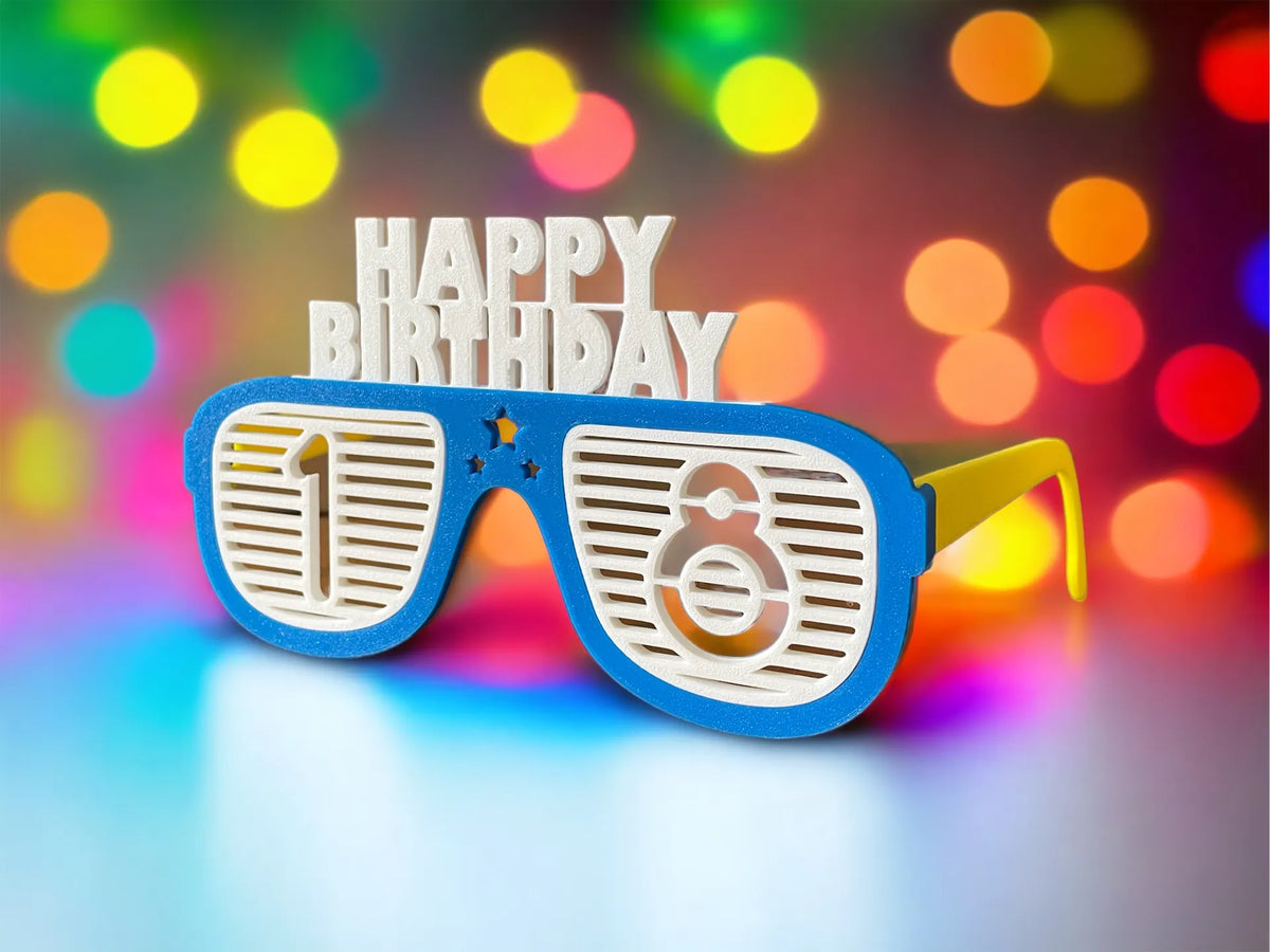 Lunettes de fête d'anniversaire - Fêtes Print