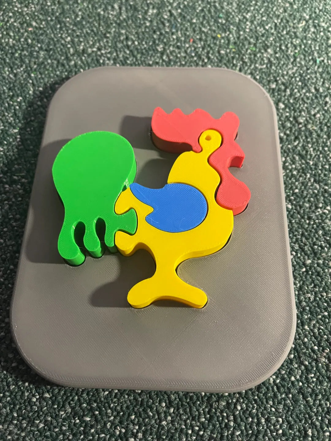 Puzzle de Coq pour Enfants - Bébé Print