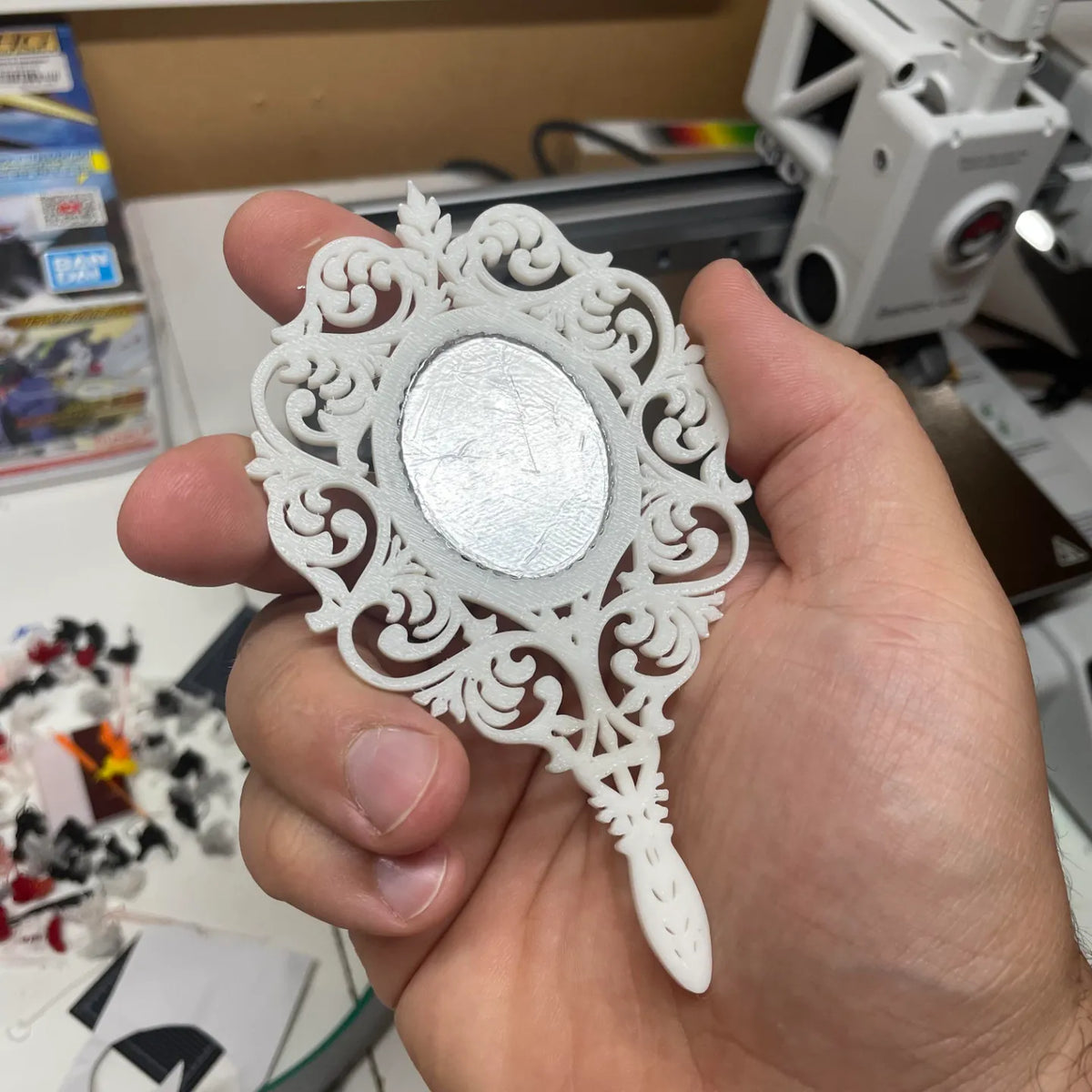 Miroir de poche élégant pour enfants - Beauté Print