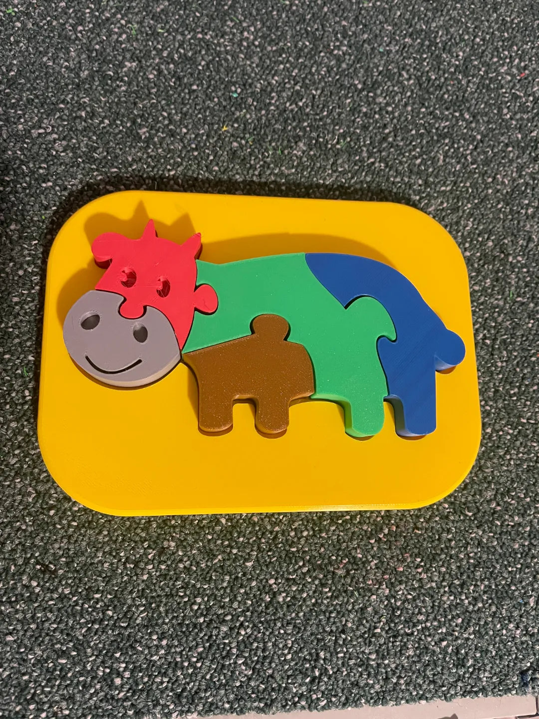 Vache - Puzzle pour enfants - Bébé Print