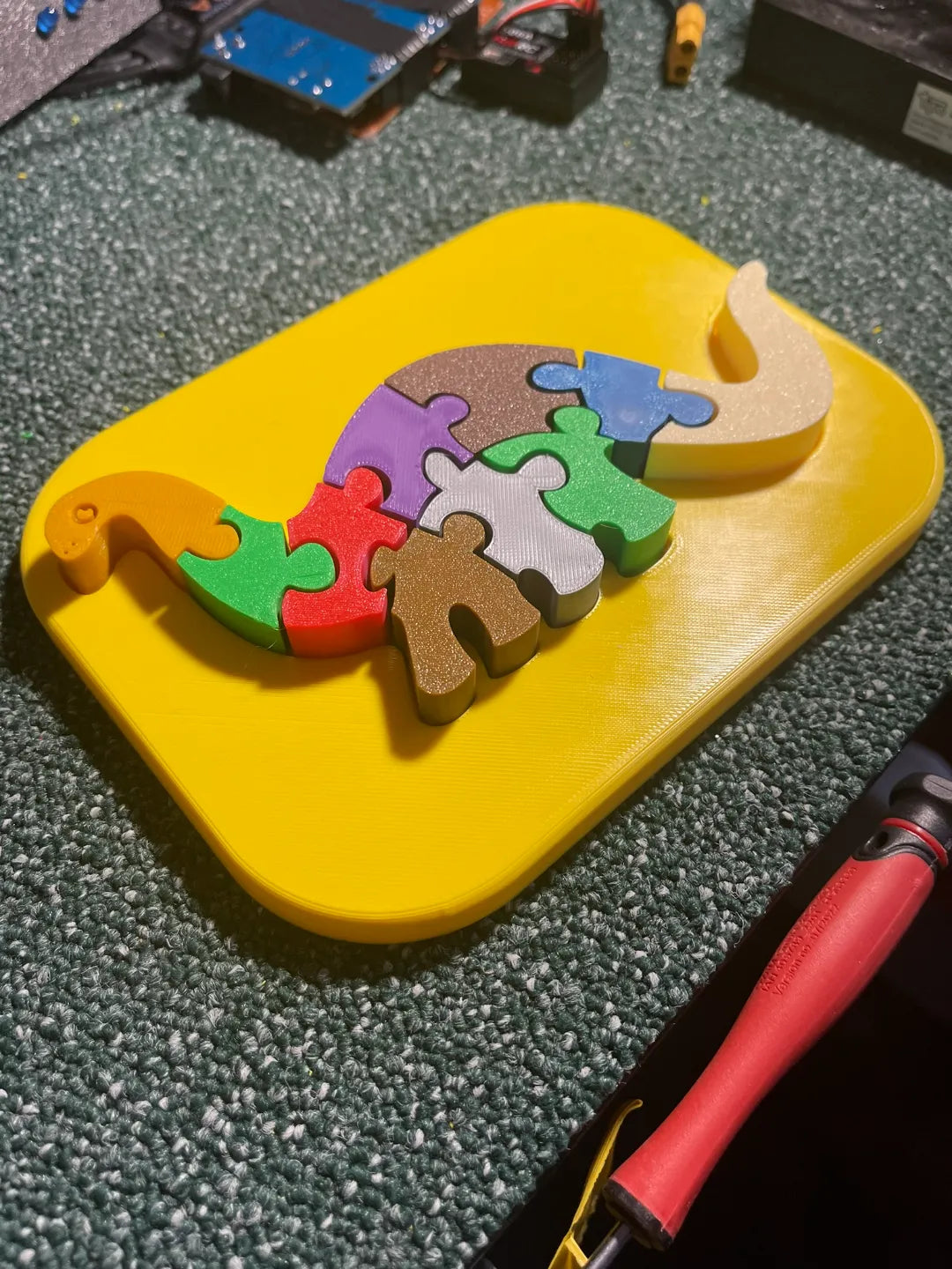 Puzzle Brontosaurus pour Enfants - Bébé Print