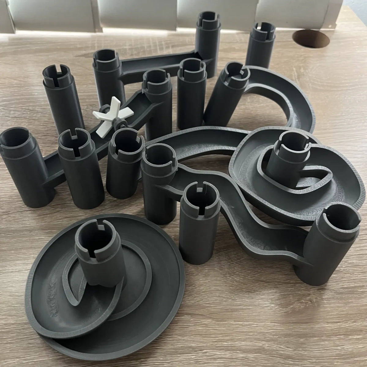 Kit de labyrinthe à billes - Construisez votre propre piste (Jouet de construction pour enfants) - Jeux Print