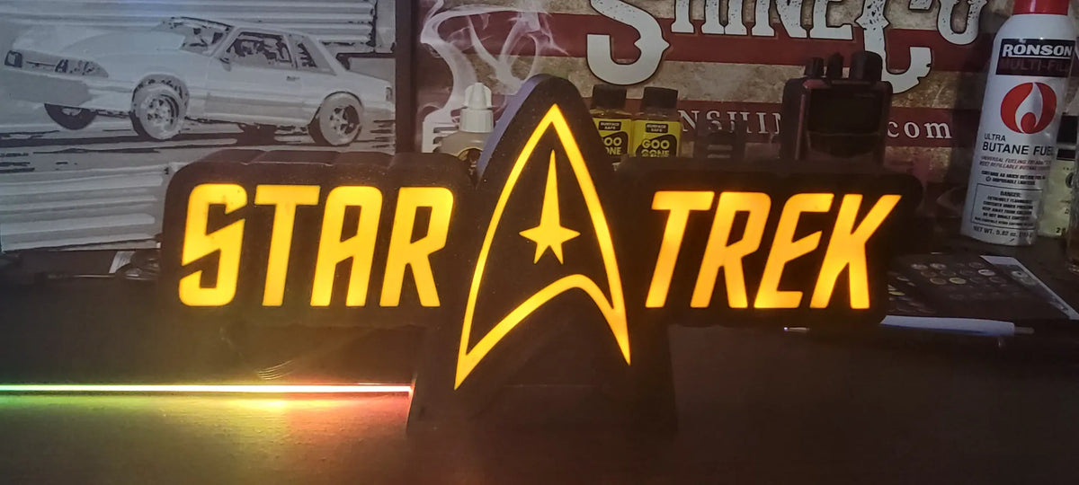 Boîte à lumière Star Trek - Geek Print