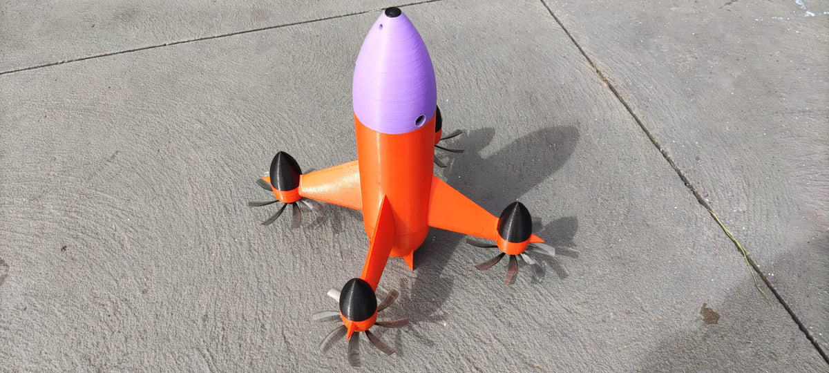 Rocket Quad - Le Quad FPV le plus rapide du monde (peut-être) - Tech Print