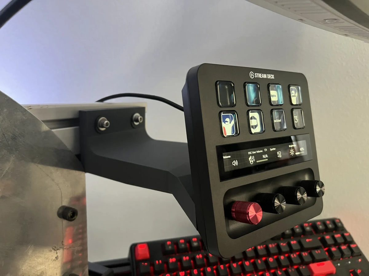 Stream Deck Plus - Support pour les Extrusions en Aluminium - Tech Print