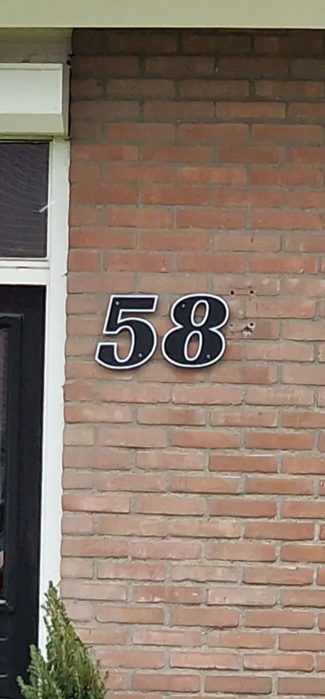 Numéros de maison 1 à 10 - NFC Print