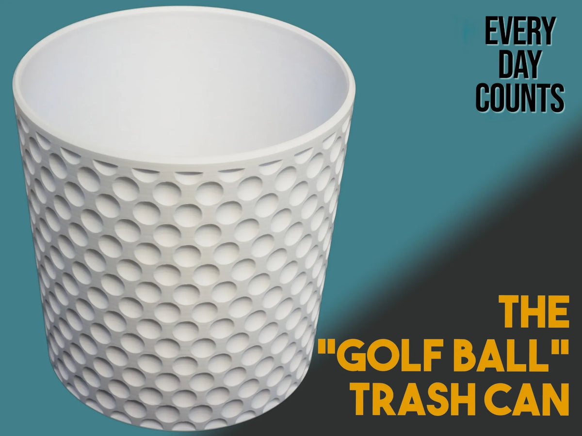 La poubelle "Golf Ball" - Sport Print
