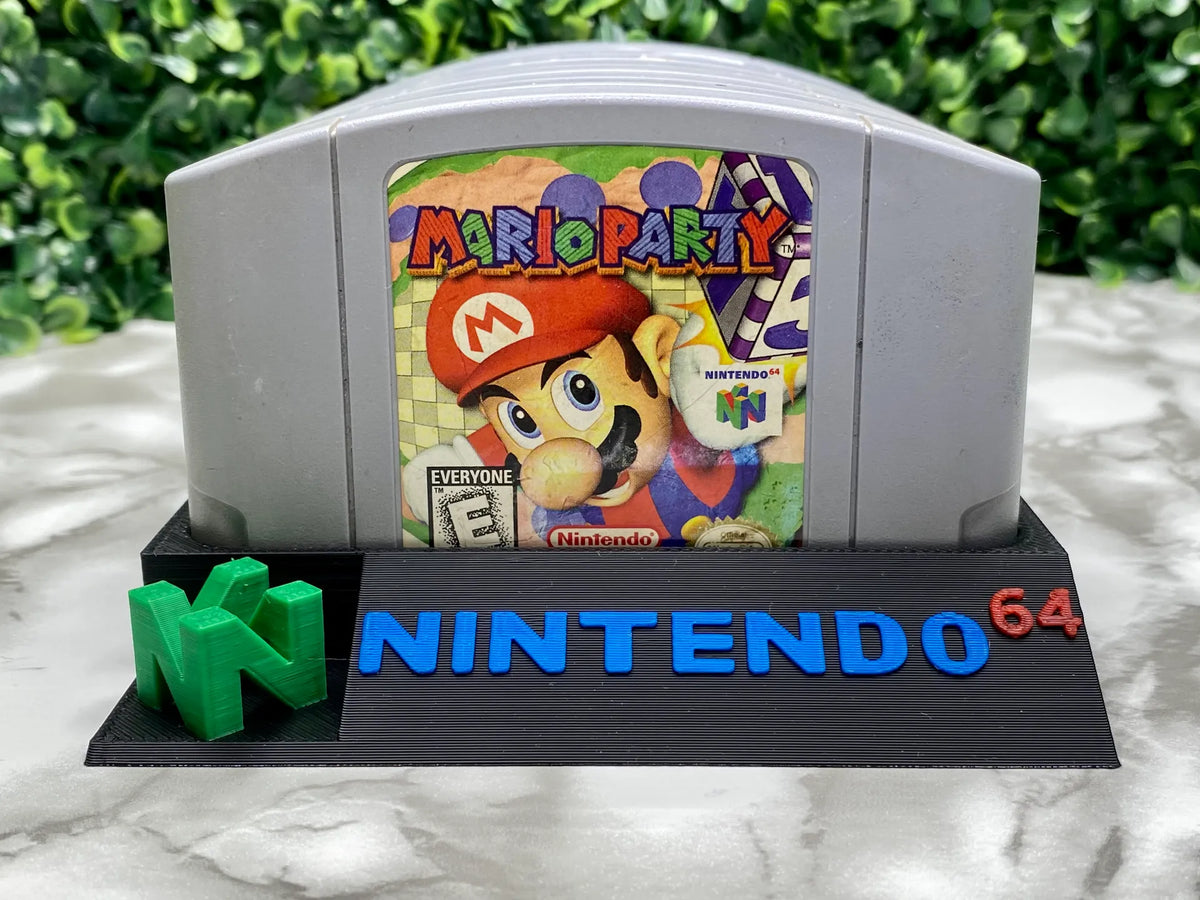 Support de cartouche de jeu N64 Nintendo - Jeux Print