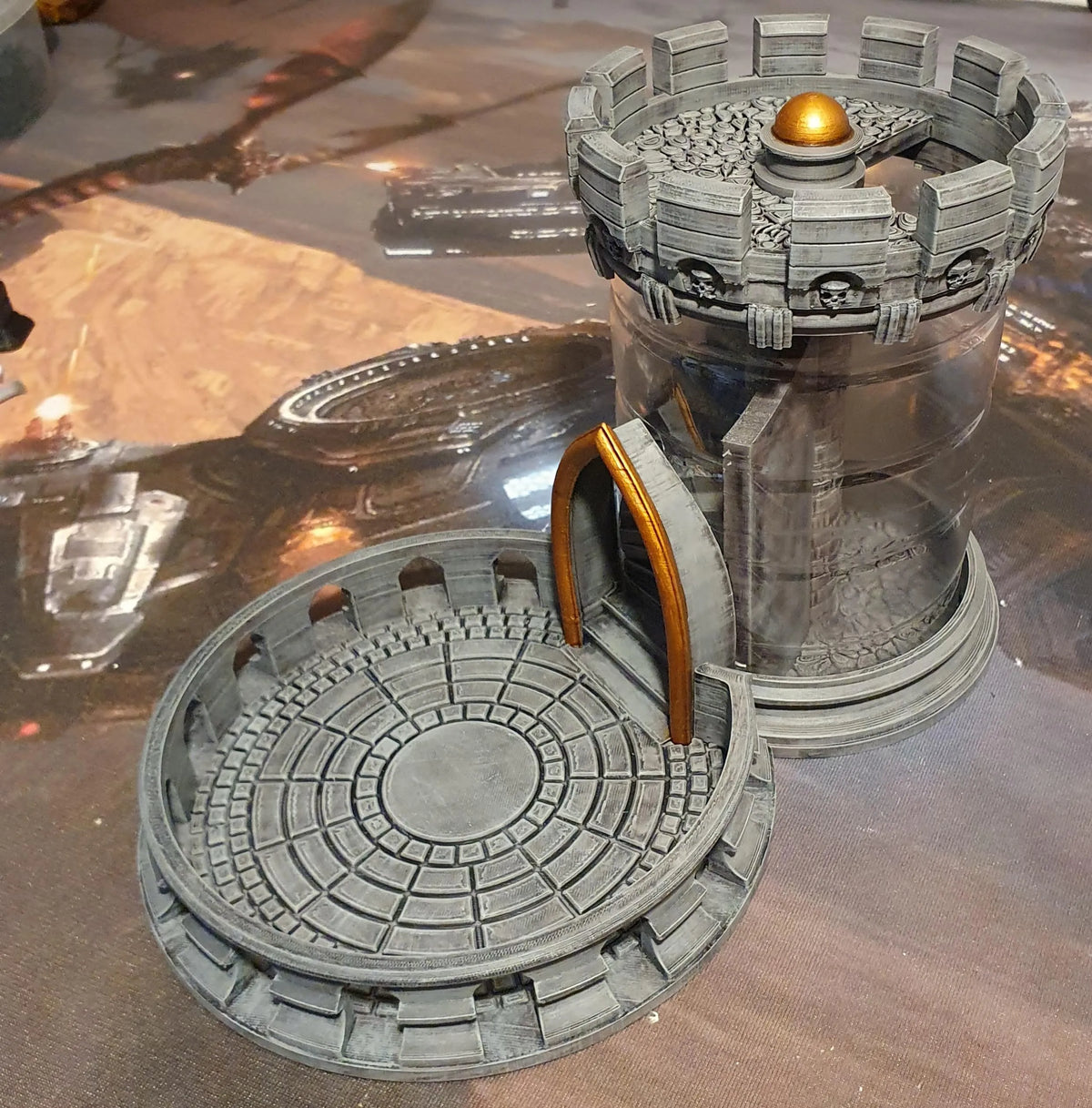 Tour de dés Karak - Geek Print
