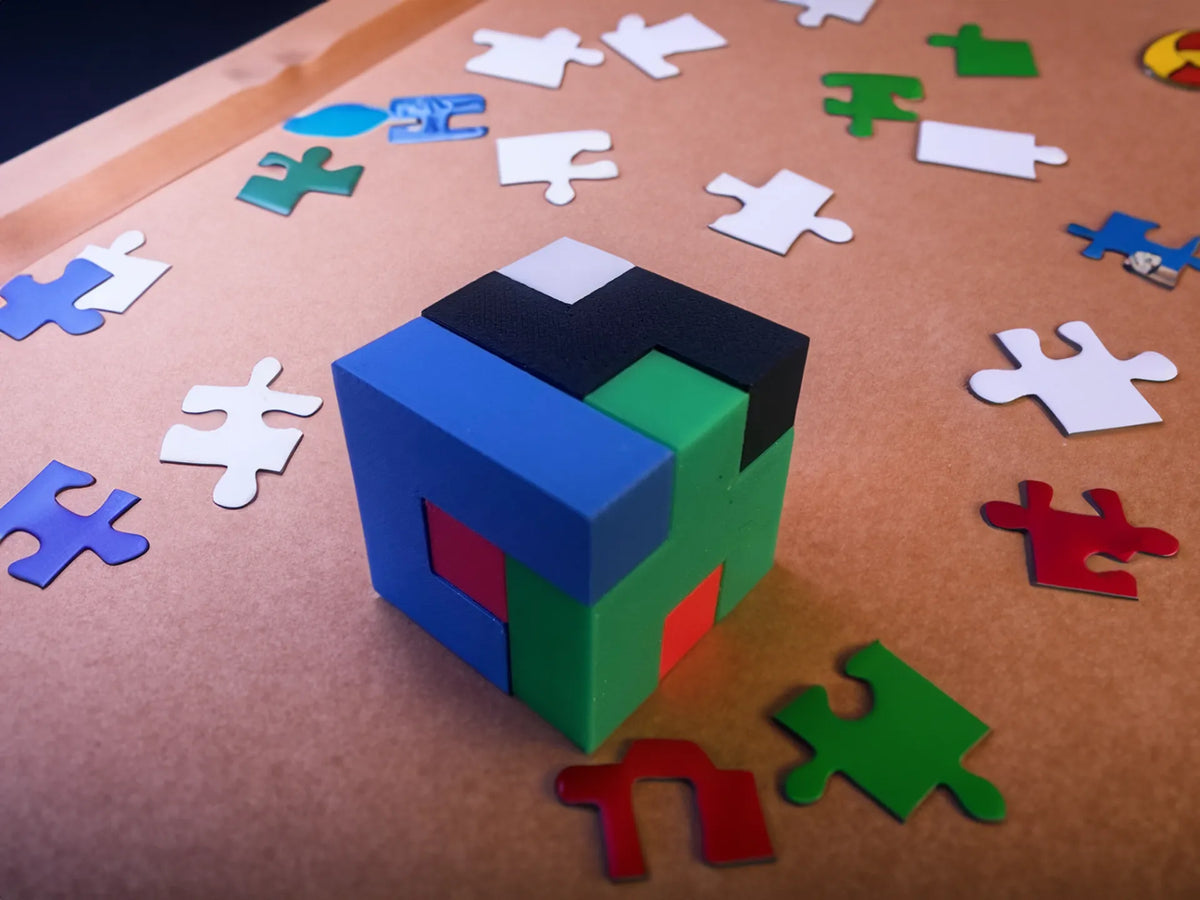 Cube de puzzle – modèle 2 - Jeux Print