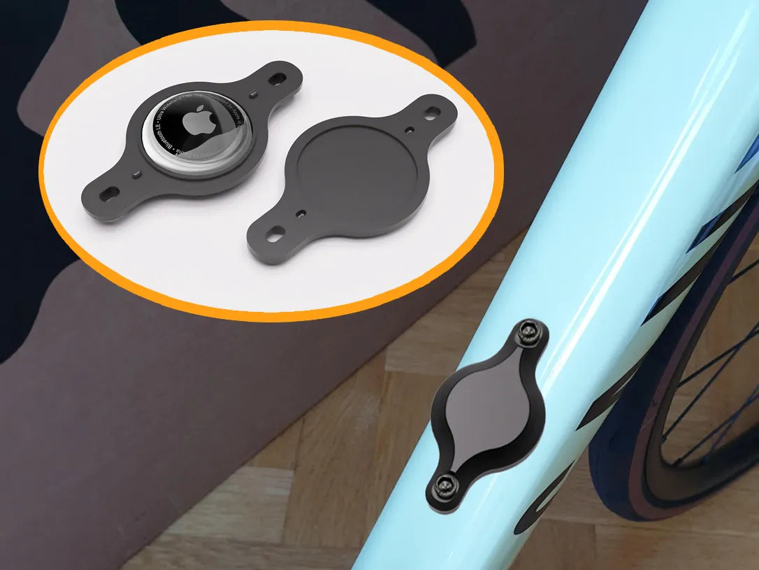 Support Airtag pour vélo compatible avec porte-bidon - Vélo Print