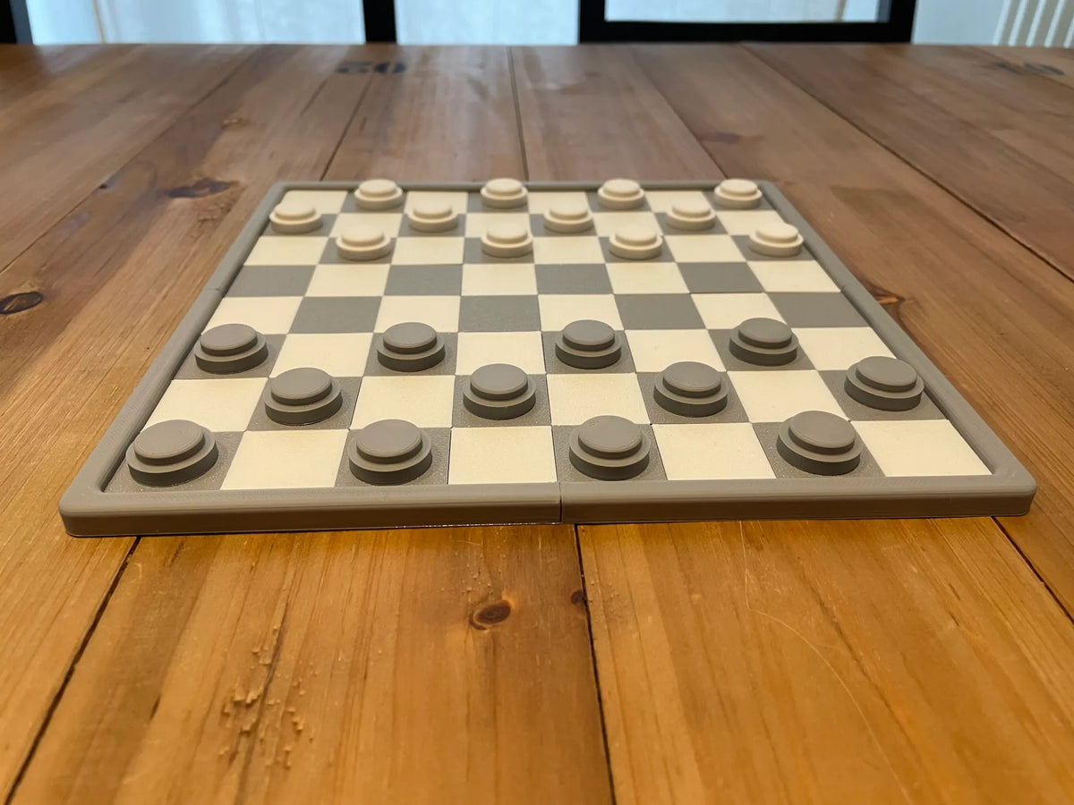 Jeu de dames / d'échecs (édition portable) - Jeux Print
