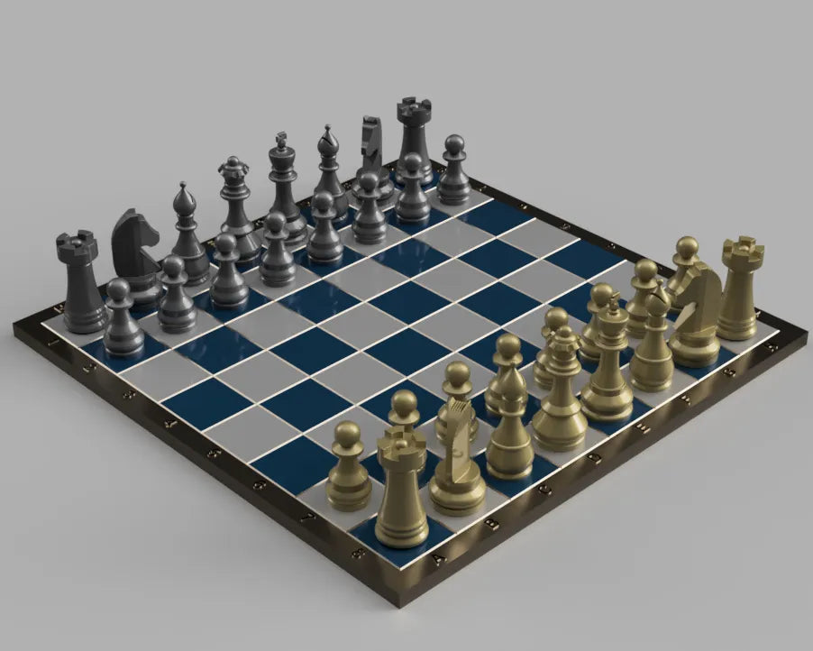 Jeu d'échecs – modèle 2 - Jeux Print
