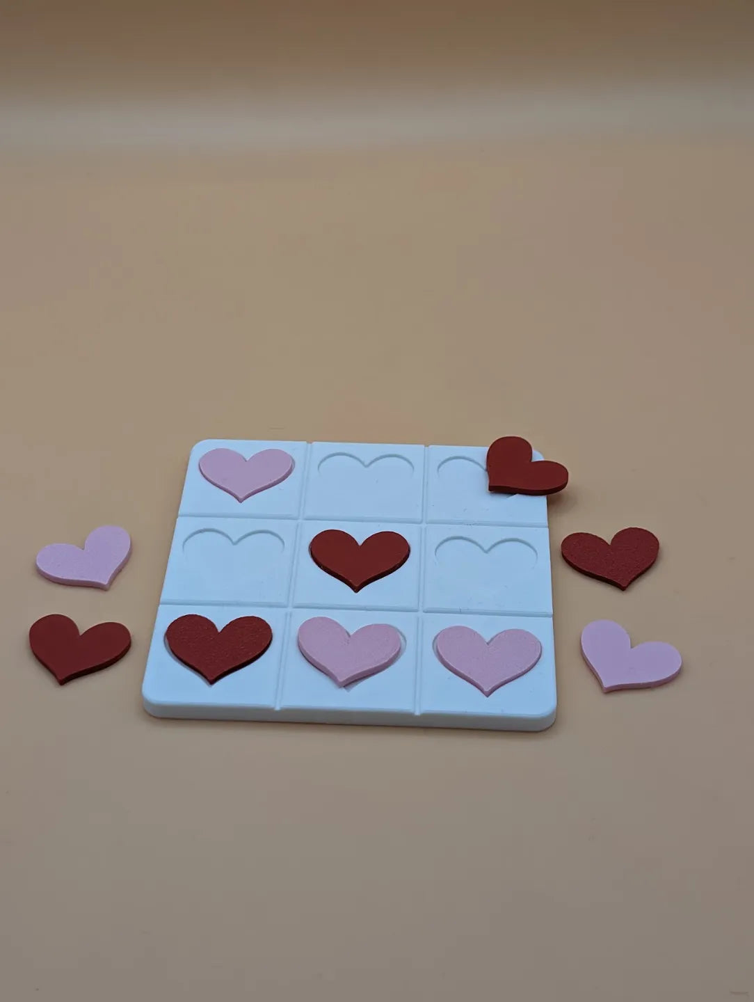 Tic Tac Toe Édition Saint Valentin - Jeux Print