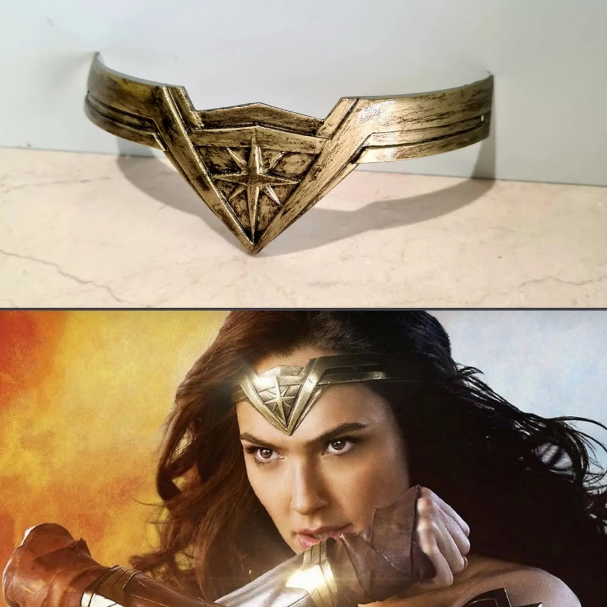 Tiara de Wonder Woman - Cosplay Print